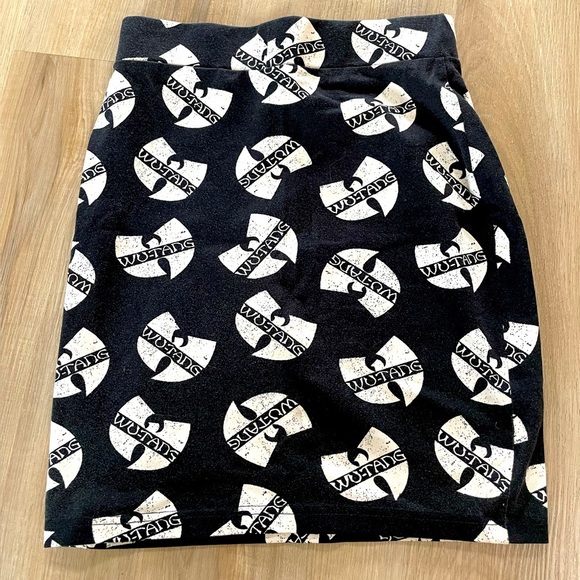 WUTANG Monogram Mini Skirt - Picture 2 of 7